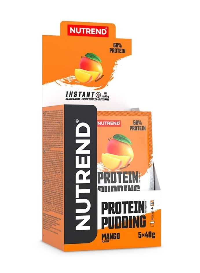 Nutrend Protein Pudding Mango Flavor, 5x40g