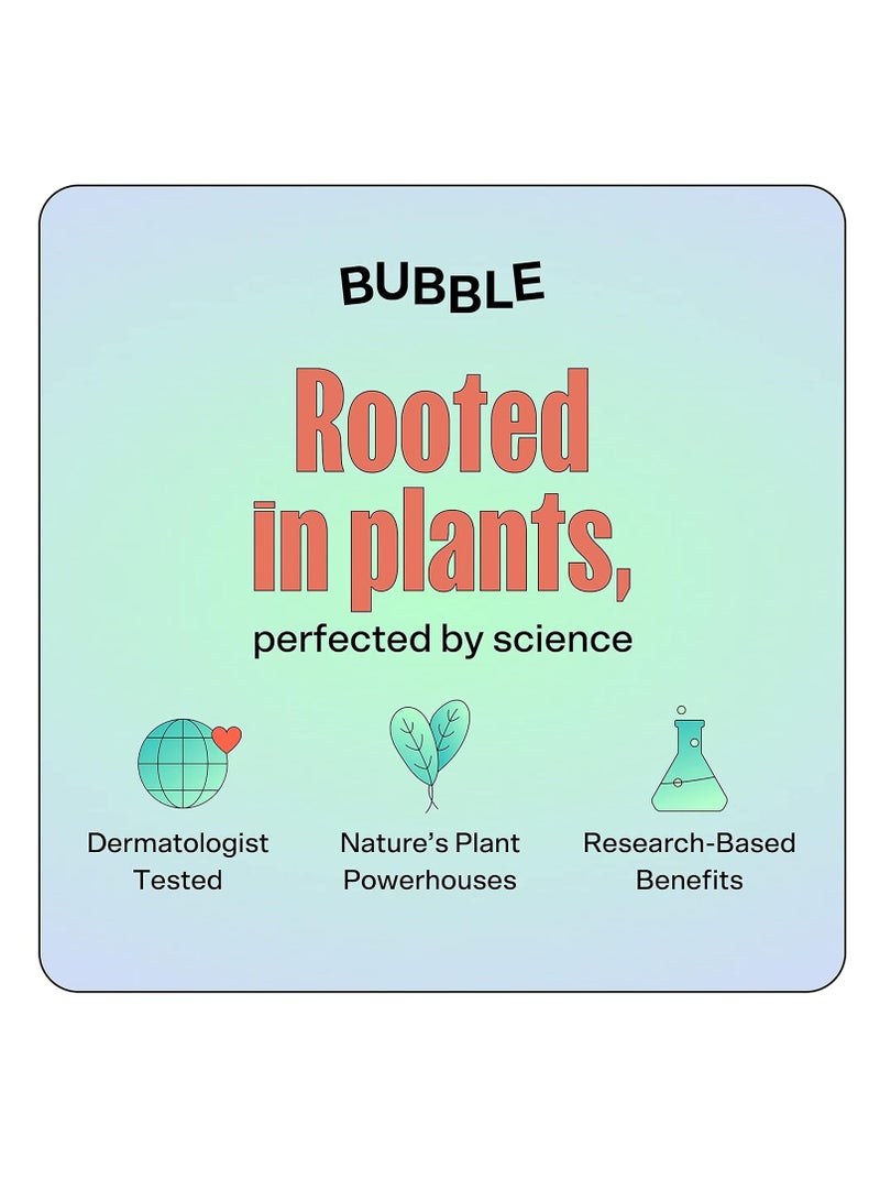 Bubble Skincare Slam Dunk Face Moisturizer - Hydrating face Cream for Dry Skin Made with Vitamin E + Aloe Vera Juice for a Glowing Complexion - Skin Care with Blue Light Protection (50ml)