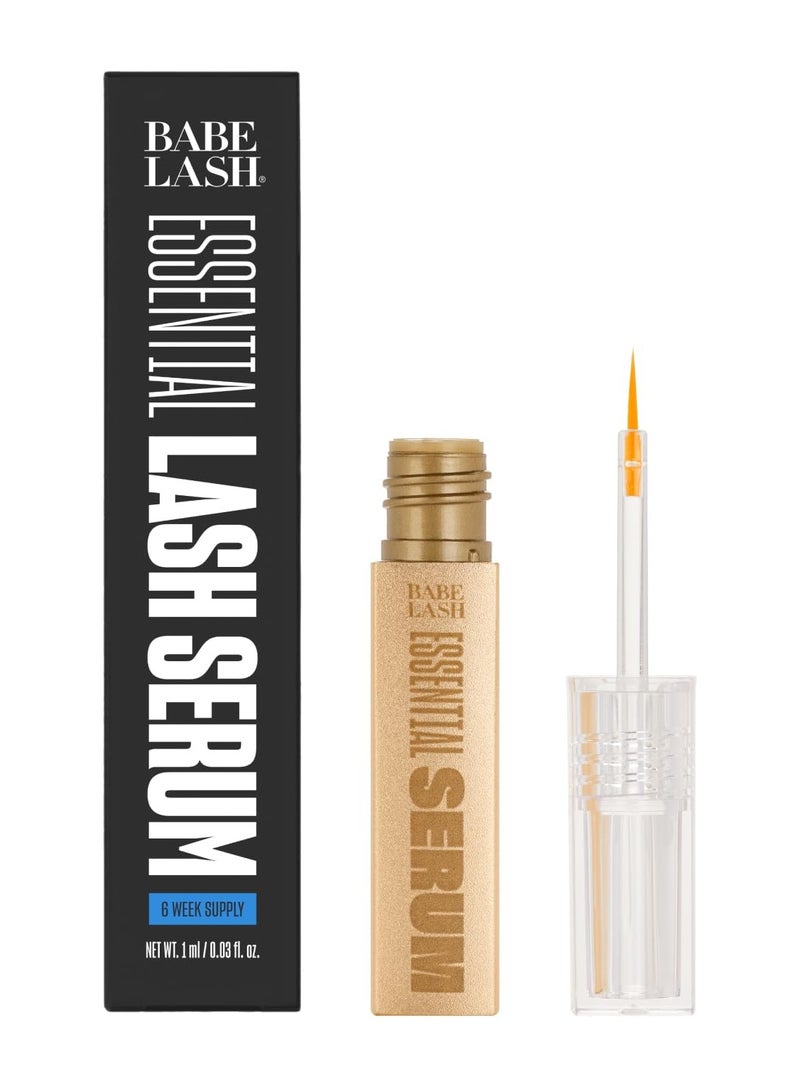 Babe Original Eyelash Serum - Fuller & Longer Looking Eyelashes, Advanced Lash Enhancing Treatment for Natural Lashes, Extensions & Eyebrows, Vegan & Cruelty-Free