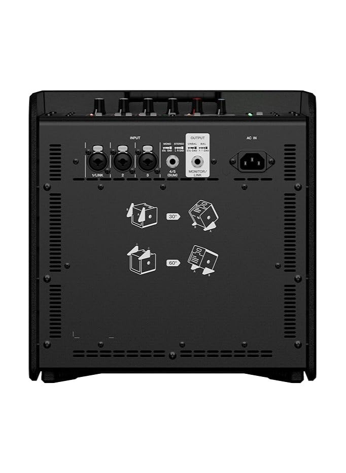 Portable Pa System STAGEPAS200 Black