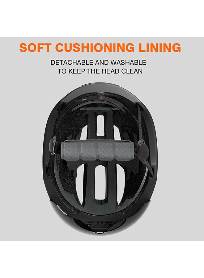 Smart Bike Helmets with 1080P/4K HD Camera Wify APP for Adults