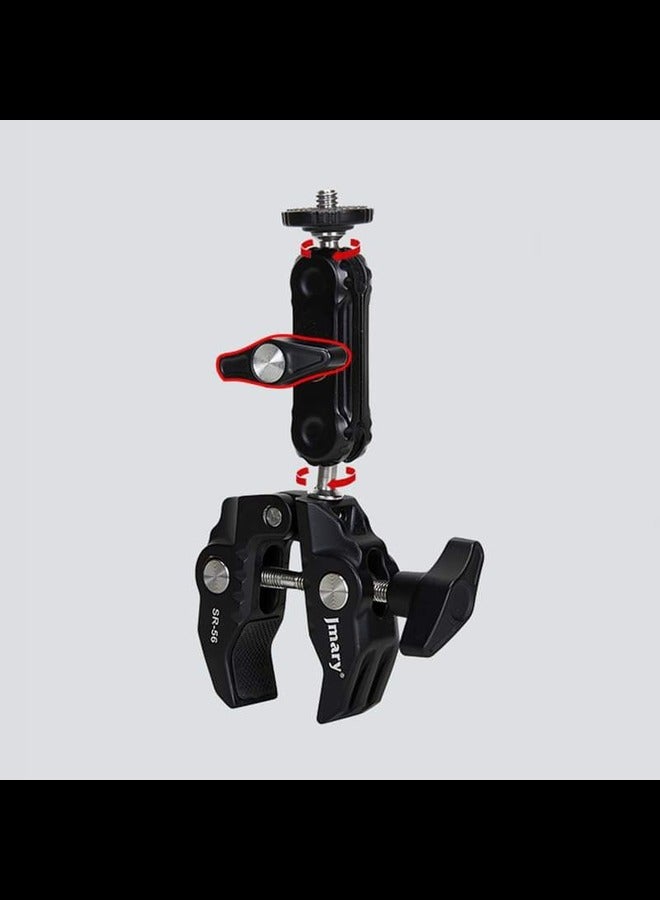 Bicycle Handlebar Clamp Mount Bracket Motorbike For Insta360 And GoPro