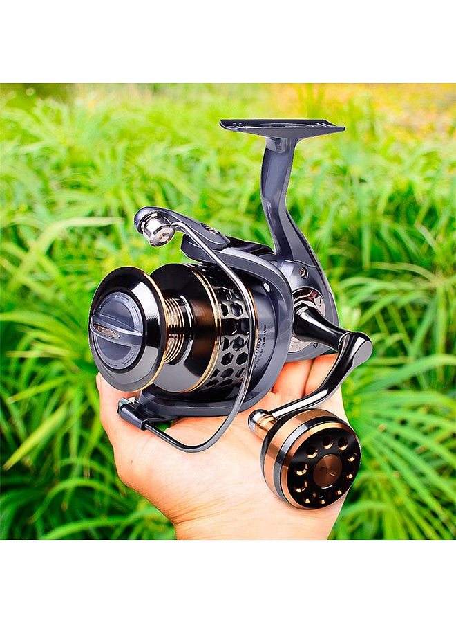 Spinning Reel Fishing Reel With Left Right Interchangeable Full Metal Spool Fishing Tackle Bait Casting Reel