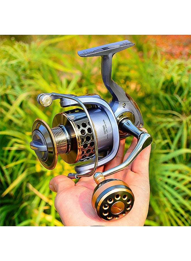 Spinning Reel Fishing Reel With Left Right Interchangeable Full Metal Spool Fishing Tackle Bait Casting Reel