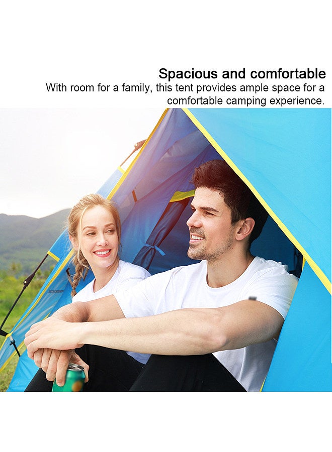 Outdoor Self-driving Travel Camping Tent Automatic Quick-opening Tent Portable Rainproof Sunshine-proof Tent Fishing Hiking Sunshine Shelter