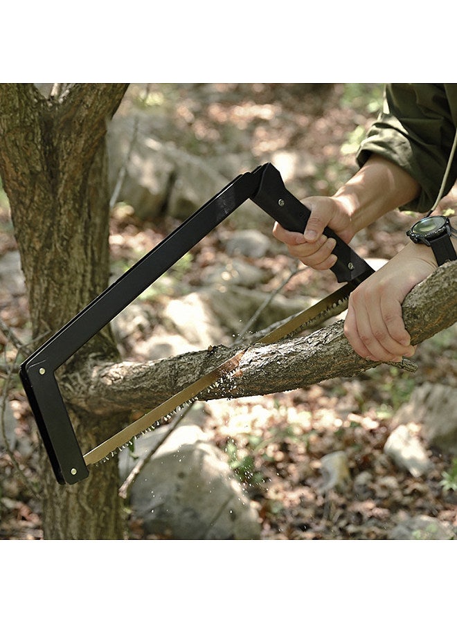 Outdoor Camping Hiking Picnic Folding Handsaw Portable Handsaw Multifunctional Aluminum Alloy Handsaw