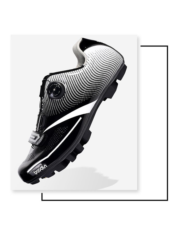 Mountain Bike Shoes Professional Outdoor Cycling Shoes for Men and Women Nylon Material Breathable Mesh Ultra Fiber Cycle Shoes