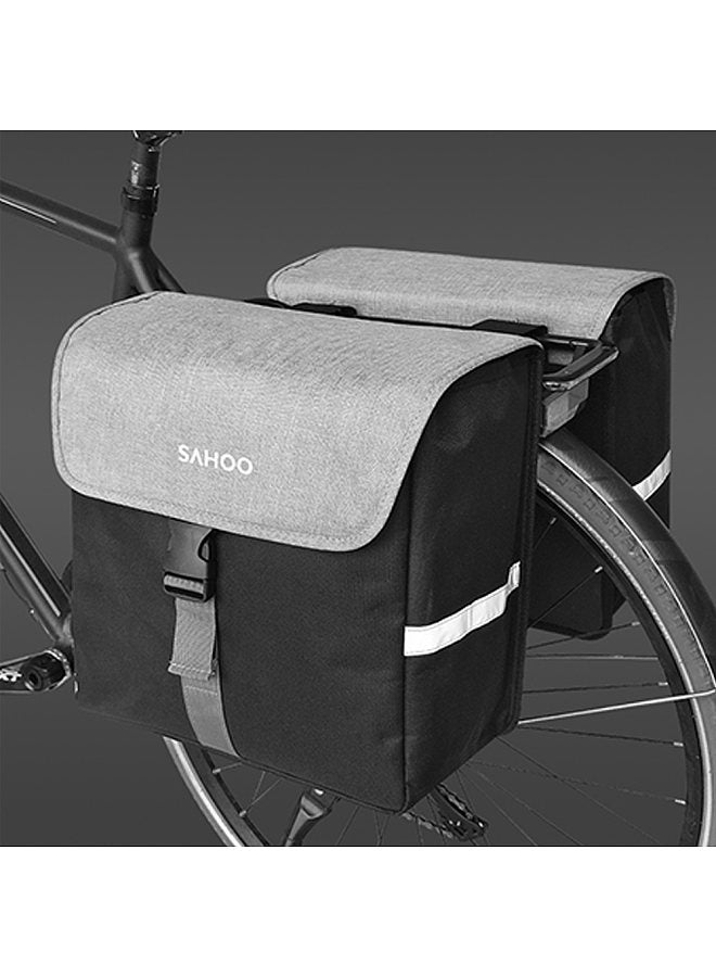 Bike Rear Seat Bag 40L Large Capacity Bicycle Rear Rack Bag Bike Pannier for Cycling Traveling Commuting