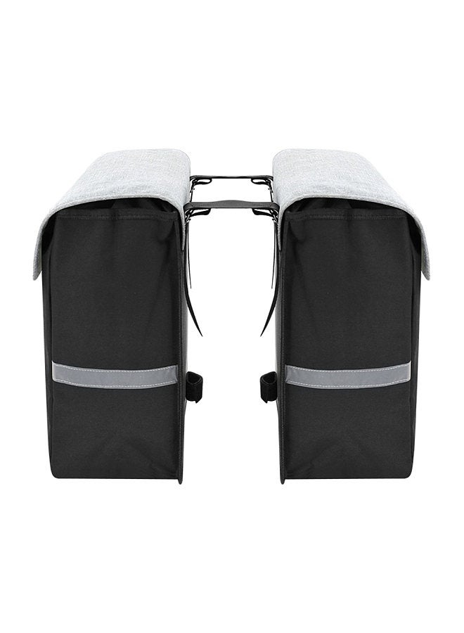 Bike Rear Seat Bag 40L Large Capacity Bicycle Rear Rack Bag Bike Pannier for Cycling Traveling Commuting