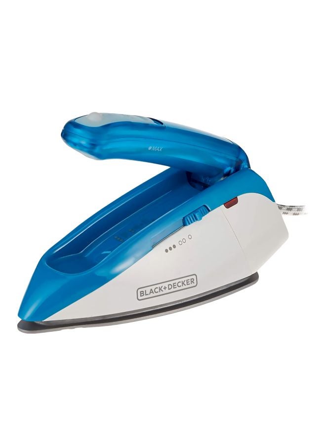 Retractable Handle Steam Iron 40.0 ml 1085.0 W TI250 Blue/White