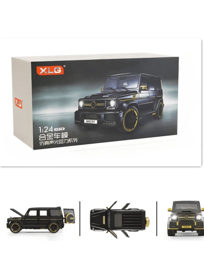 1:24 Scale Mercedes Benz G65 Model Kit Alloy Die Cast Toy Perfect Gift for Car Enthusiasts Home Decor or Office Display