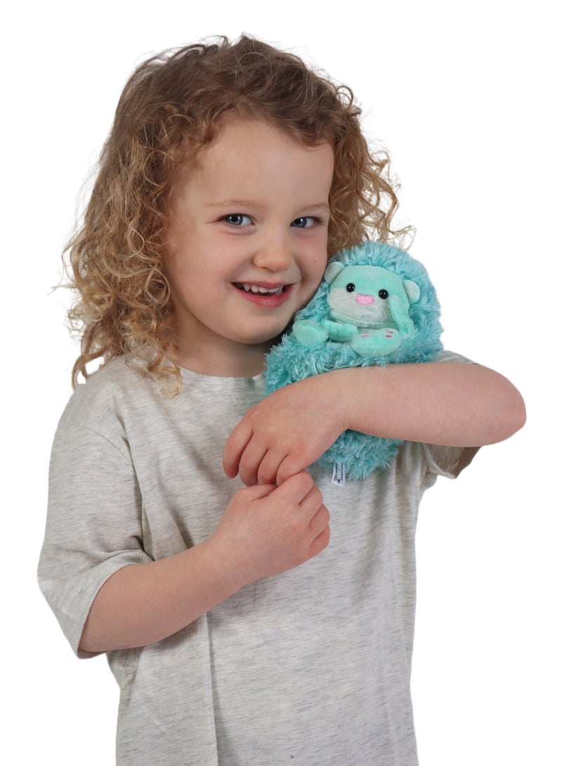 Curlimals Lottie the Otter Interactive Soft Toy With Over 50 Sounds and Reactions Responds to Touch Cuddly Fun Woodland Animal Gift For Girls and Boys Age 3+, Blue