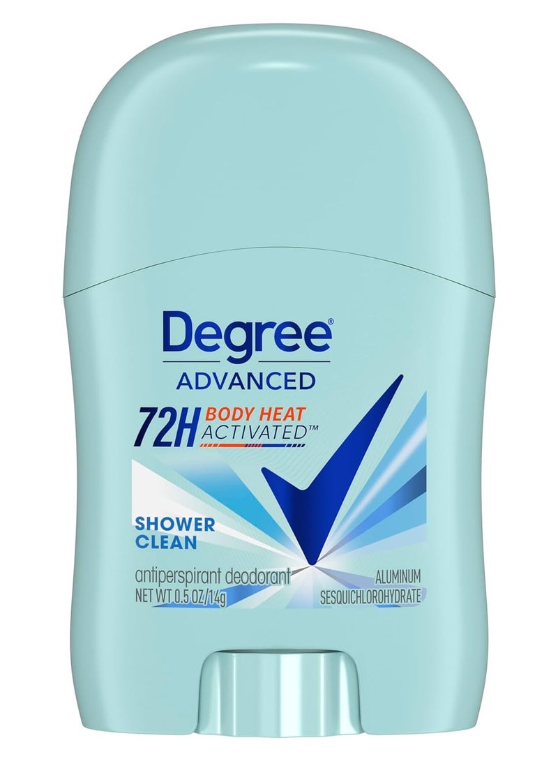 Degree Antiperspirant Deodorant Shower Clean Pack of 36 72-Hour Sweat & Odor Protection Antiperspirant for Women with Body Heat Activated Technology 0.5 oz