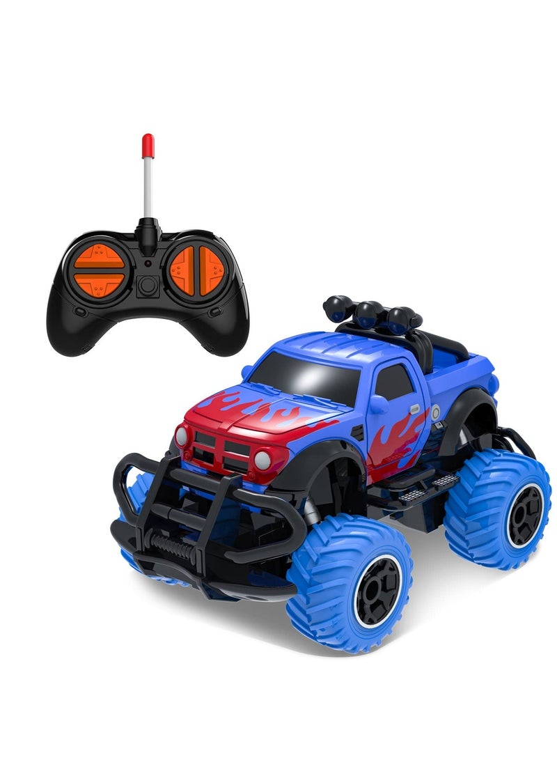 Remote Control Racing Car, Outdoors Toys, RC Toys for 4-5 Year Old Kids, Race Car Toys Remote Control Trucks, Toddlers Toys Mini Sport RC Car, for Toddlers Birthday Gifts (Blue)