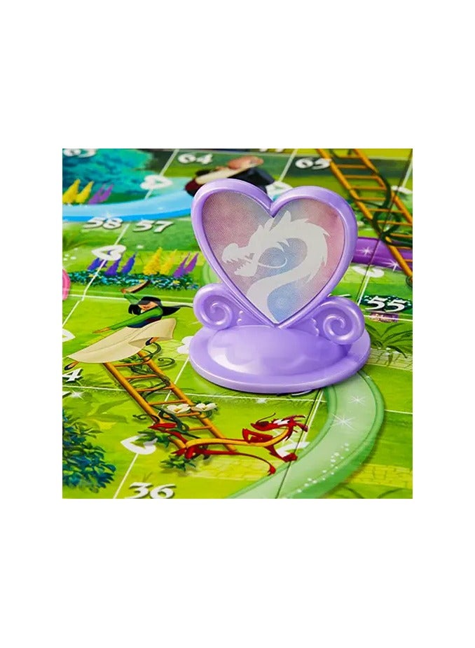 Hasbro Chutes and Ladders: Disney Princess Edition - Fun Board Game for Kids