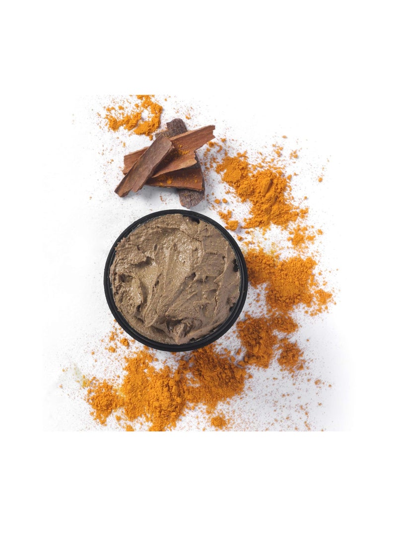 ENN Litt Up Indian Ubtan Glow Face Mask  Brightening   Removes Tan   Glowing Skin   Even Skin Tone   Reduces Dark Spots   Turmeric   Sandalwood   Kaolin Clay   Natural   For Women and Men   100 gms