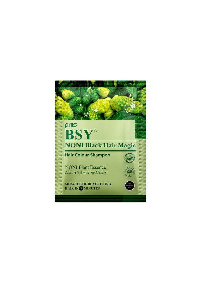 K Of 3 Bsy Noni Black Hair Magic Organic Natural Hair Dye (Black) 20Ml