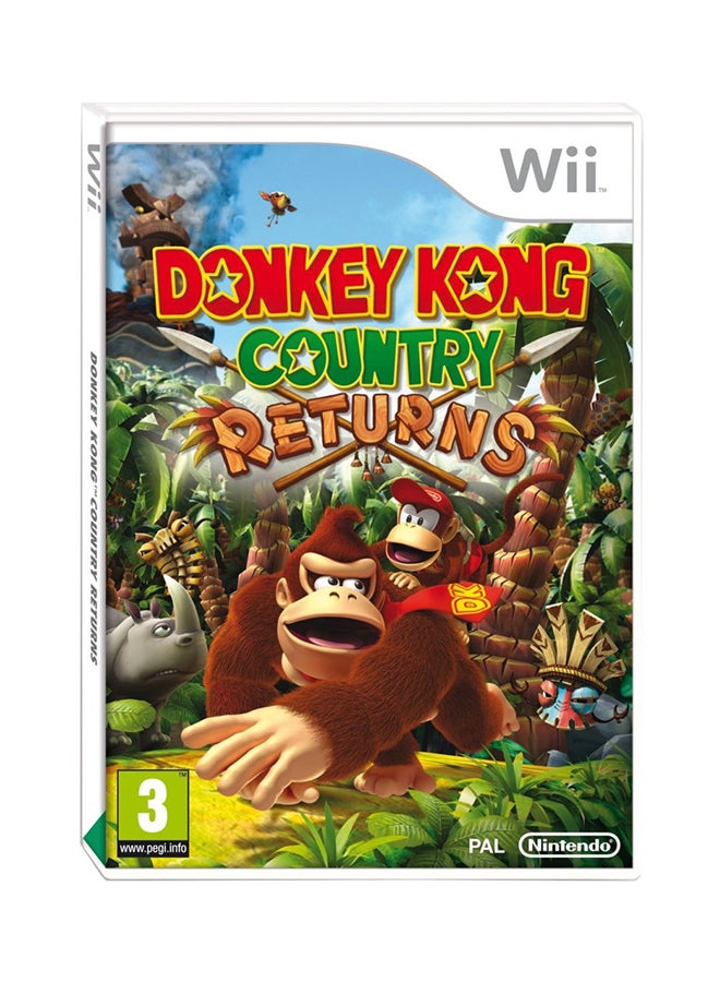 Donkey Kong Country Returns (Intl Version) - adventure - nintendo_wii_u