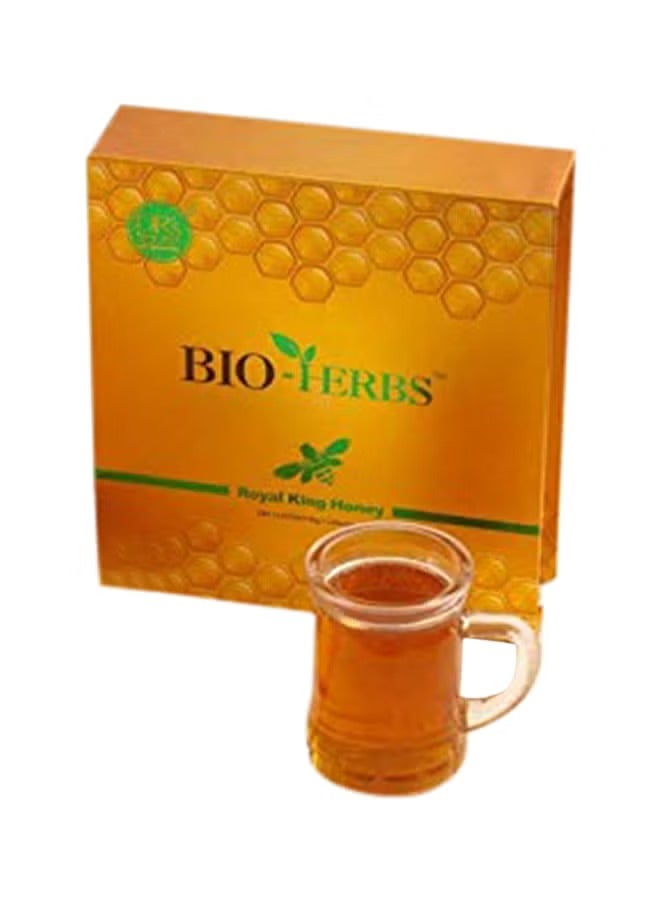 12 Sachets Bio Herbs Royal King Honey