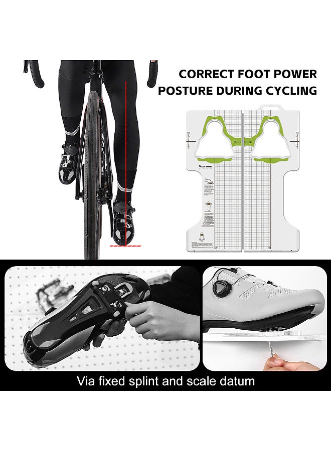 Mountain Road Bike Lock Shoe Measuring Tools For SPD Crankbrothers Speedplay Adjustment Tool for Pedal Cleats