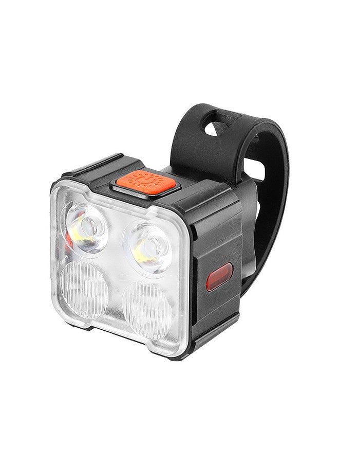 Rechargeable Bike Lights Set Front and Rear Waterproof Bike Lights for Night Riding