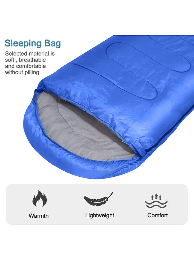 Outdoor Sleeping Bags Portable Warming Sleeping Bag Light-weight Cotton Sleeping Bag for Winter Camping Travel Hiking