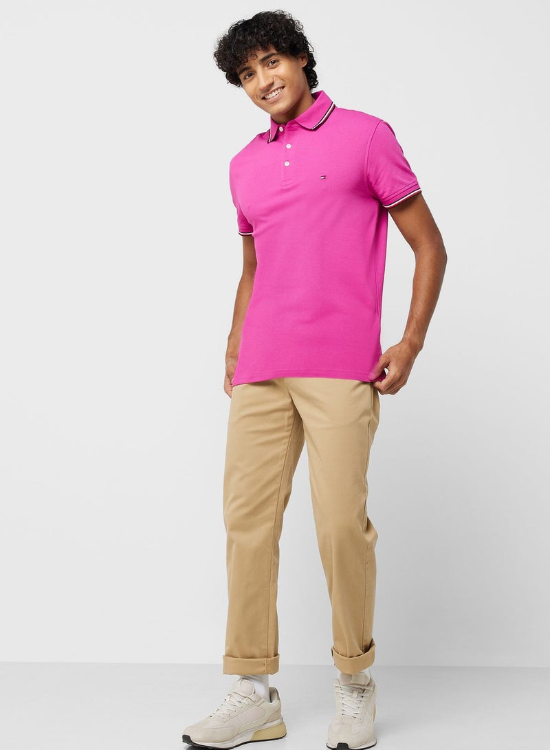 1985 Tipped Slim Fit Polo