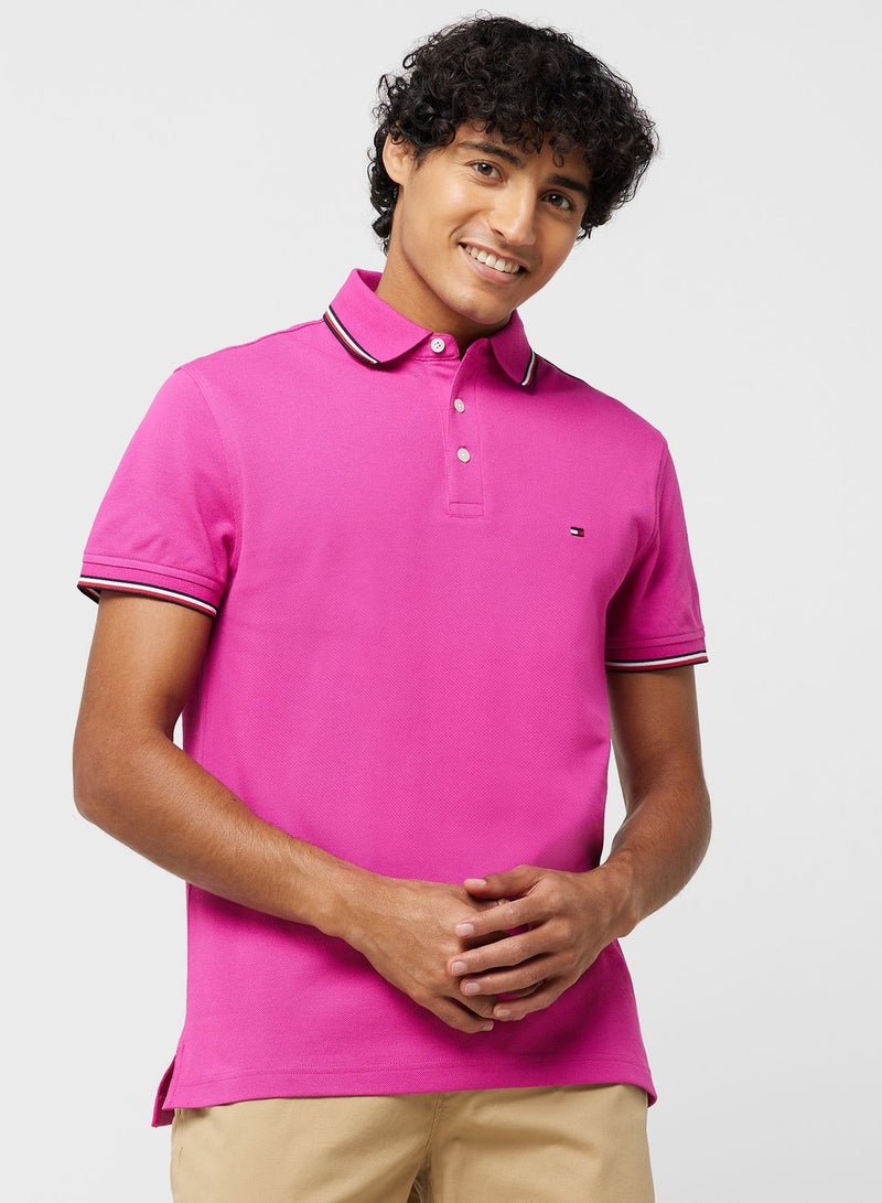 1985 Tipped Slim Fit Polo