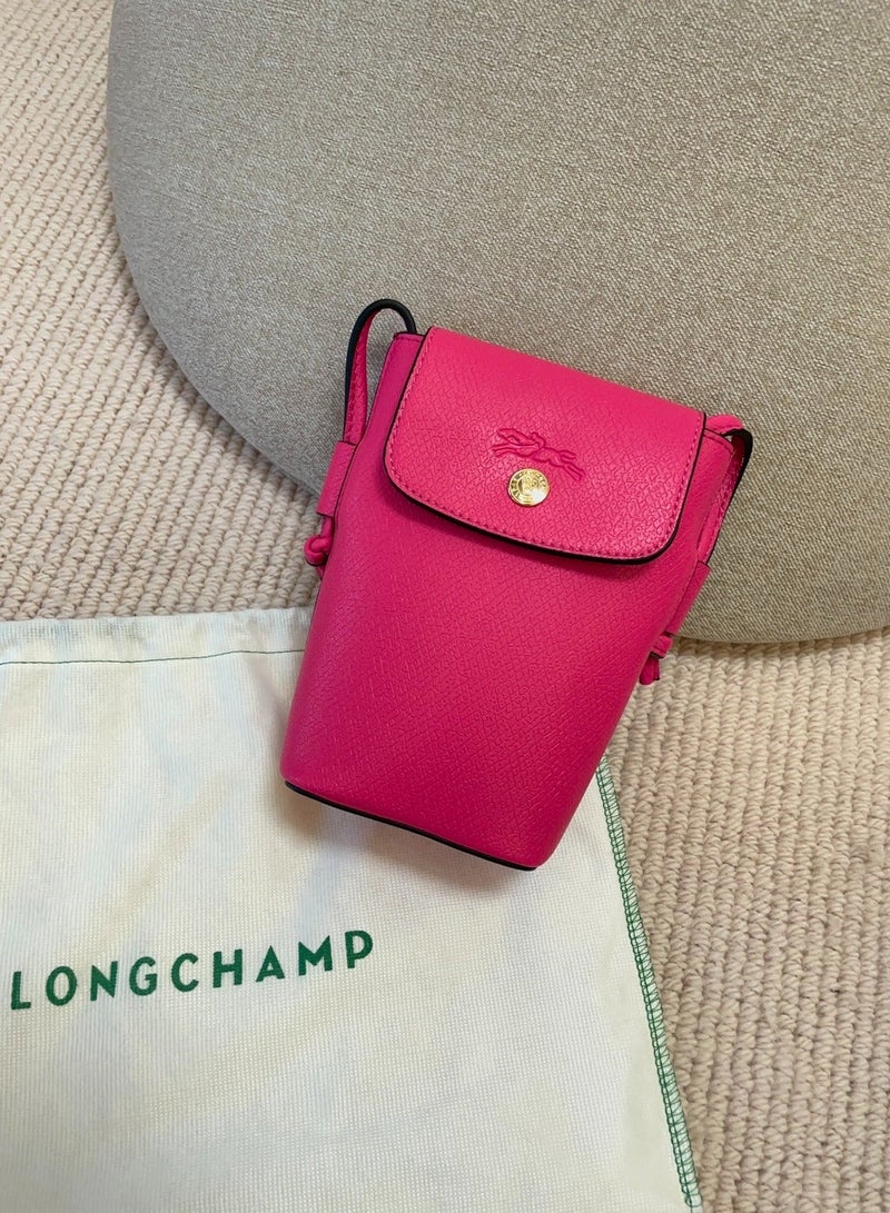 Longchamp bag fashion ladies latest design cell phone bag small square bag leather bag multicolor