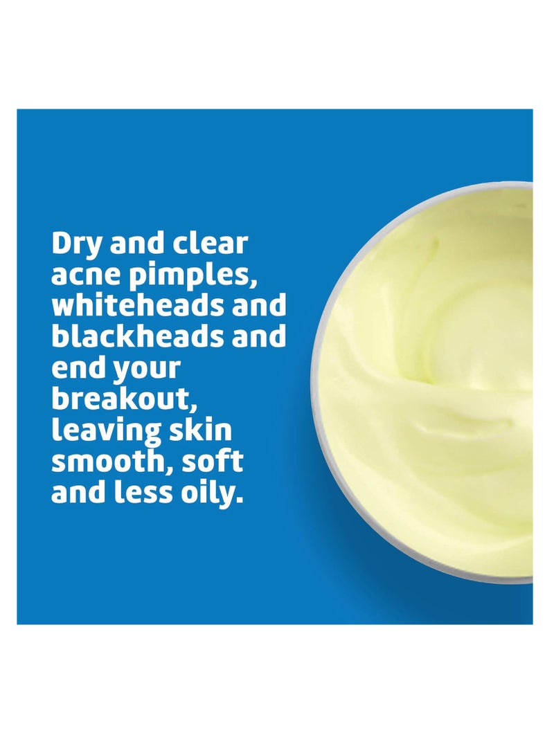 Sulfur Ointment - Cystic Acne Treatment - Cystic Acne Spot Treatment for Face and Body - 2.6 OZ