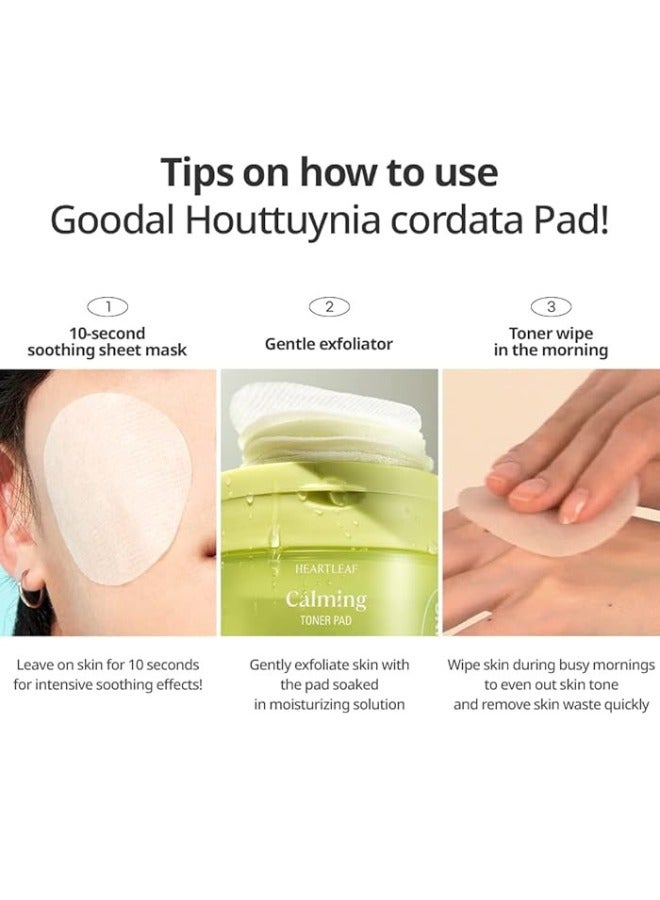Goodal Heartleaf Calming Toner Pads (70ea)