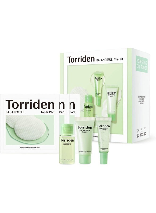 Torriden BALANCEFUL skincare trial kit