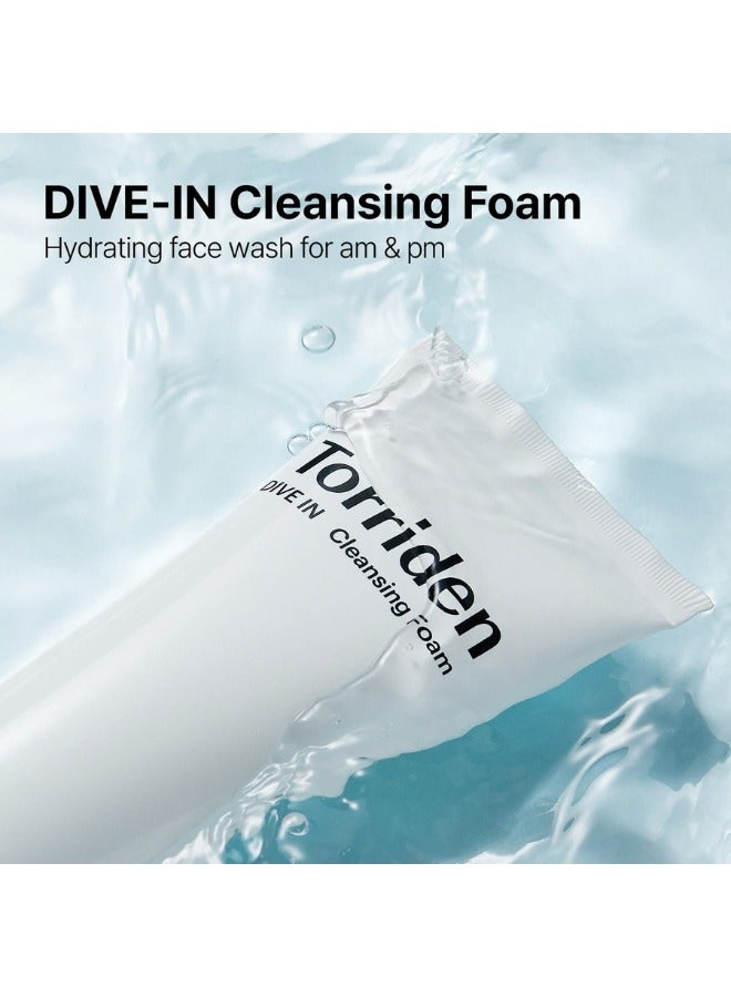 Torriden DIVE-IN Low Molecular Hyaluronic Acid Cleansing Foam 150ml