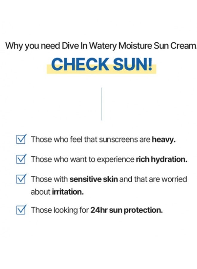 Torriden DIVE-IN Watery Moisture Sun Cream 60ml