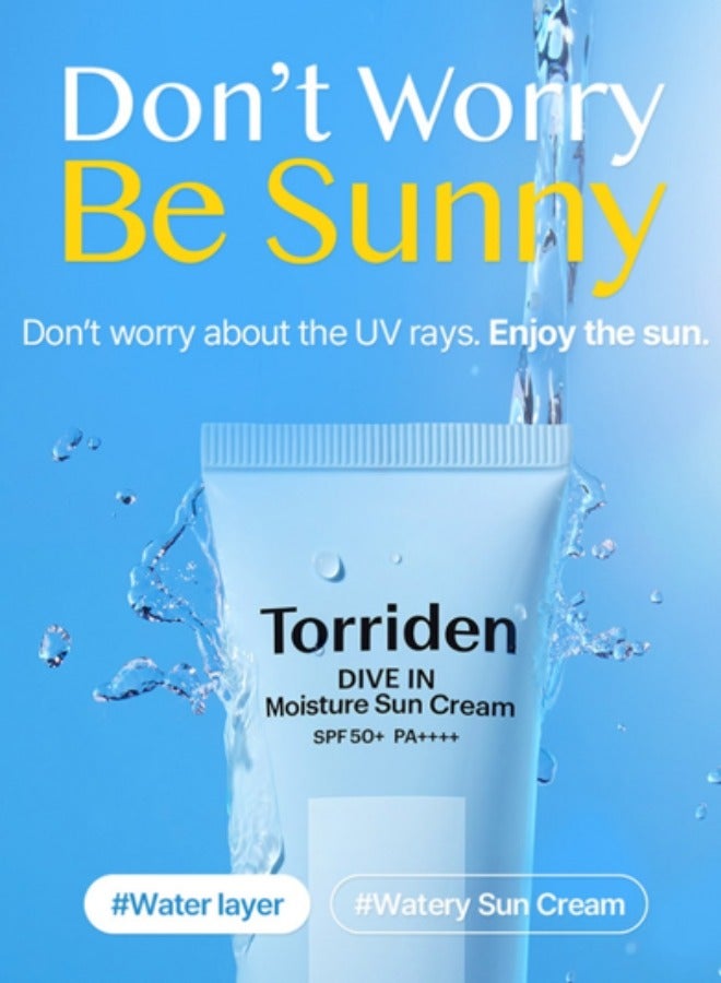 Torriden DIVE-IN Watery Moisture Sun Cream 60ml