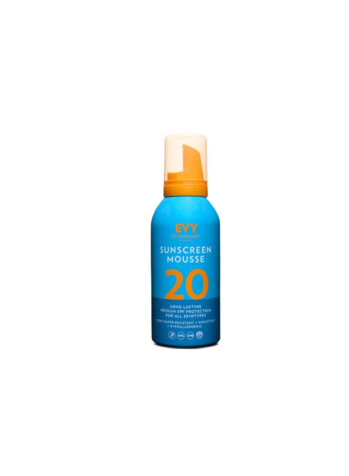 EVY TECHNOLOGY SUNSCREEN MOUSSE SPF20