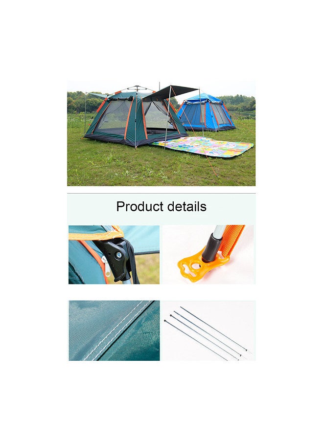 Outdoor Self-driving Travel Camping Tent Automatic Quick-opening Tent Portable Rainproof Sunshine-proof Tent Fishing Hiking Sunshine Shelter
