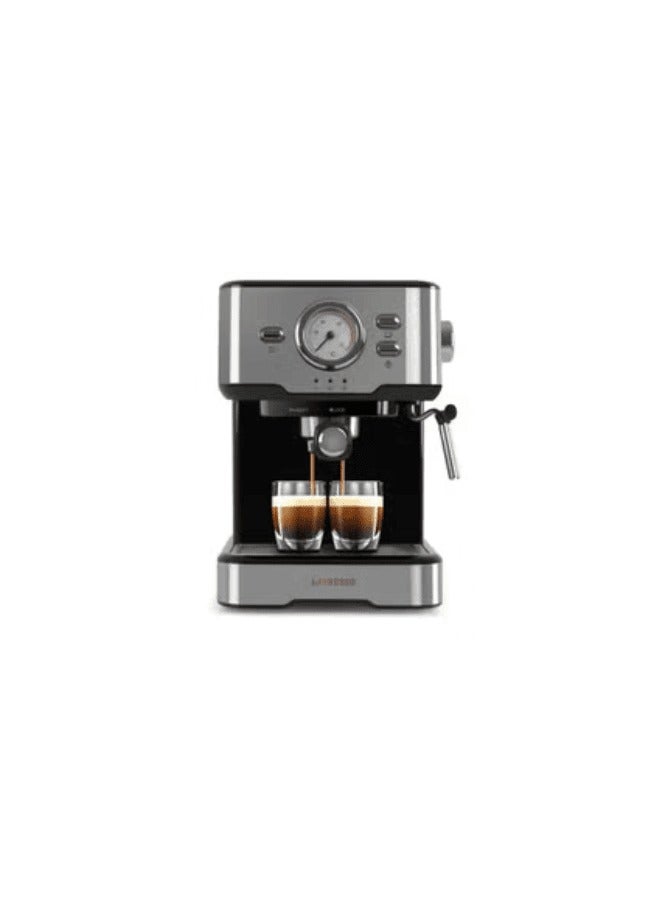 LePresso Digital Coffee Machine with 15 bar Pressure Pump and Capsule Filter