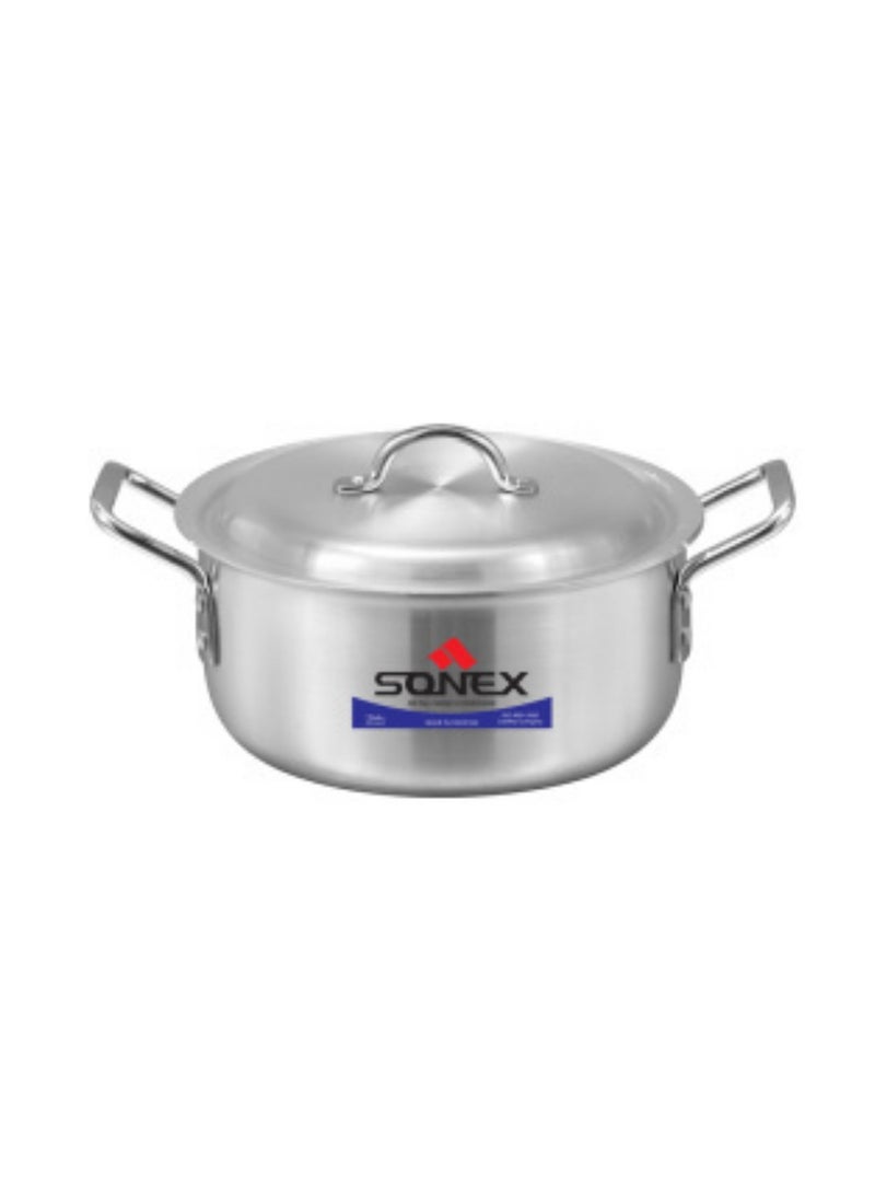 Sonex Baby Classic Cooking Pot, Compact And Durable Cookware, Sleek Design, Stainless Steel Handle For Firm Grip, Heavy Weight Category, High Quality Metal Finish, For Small Kitchen, PFOA Free