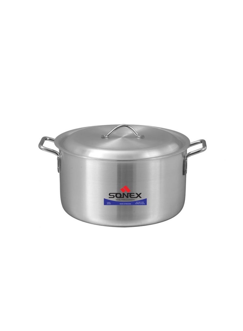 Sonex Cooking Pot, Versatile Kitchen Essentials, Stainless Steel Handle For Firm Grip, Heavy Cookware, Easy Cleanup, Heavy Cookware, High Quality Metal Finish, Durable Long Lasting Construction.