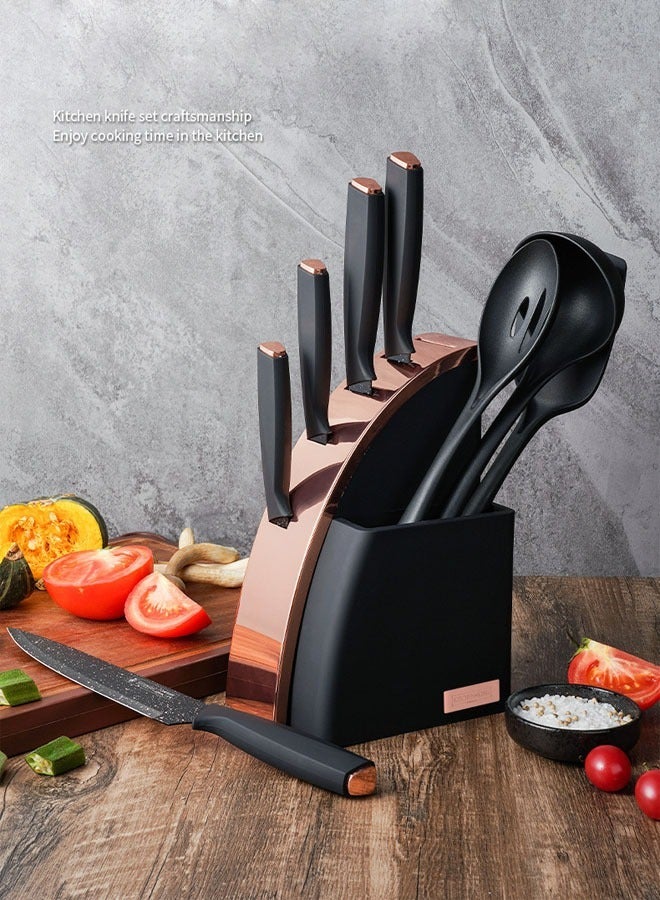 9-Piece Stainless Steel Knife Set