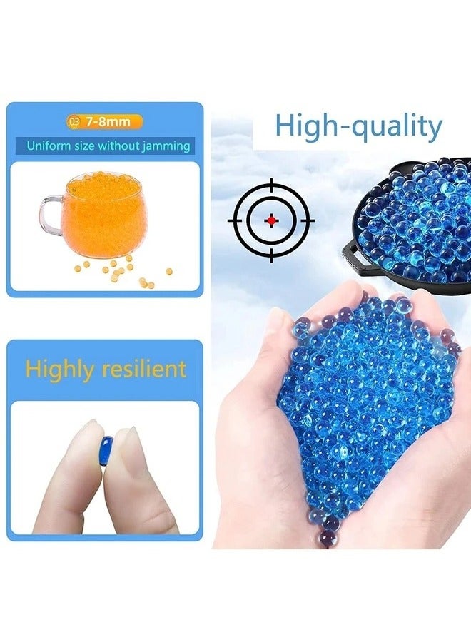 Usable Soil Water Beads Jelly Mud Magic Crystal Balls Orbeez Gun Crystal Coloured blaster gun toy for kids