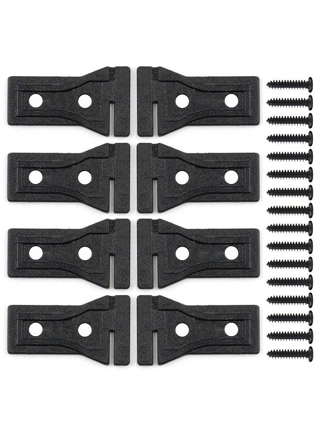 Plastic Remote Control Car Door Hinges Kit Replace Replacement for AXIAL SCX10 III AXI03007 1/10 Remote Control Climbing Car Hinges Repair Accessories