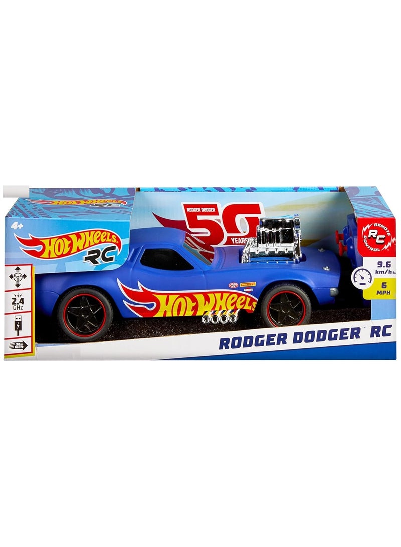 Hot Wheels 1:16 Remote Controlled Rodger Dodger Car