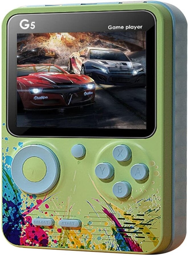 G5 3.0 Inch Full-color Screen Handheld Game Console With 500 Retro Game Portable Game Consoles 1000mAh Battery