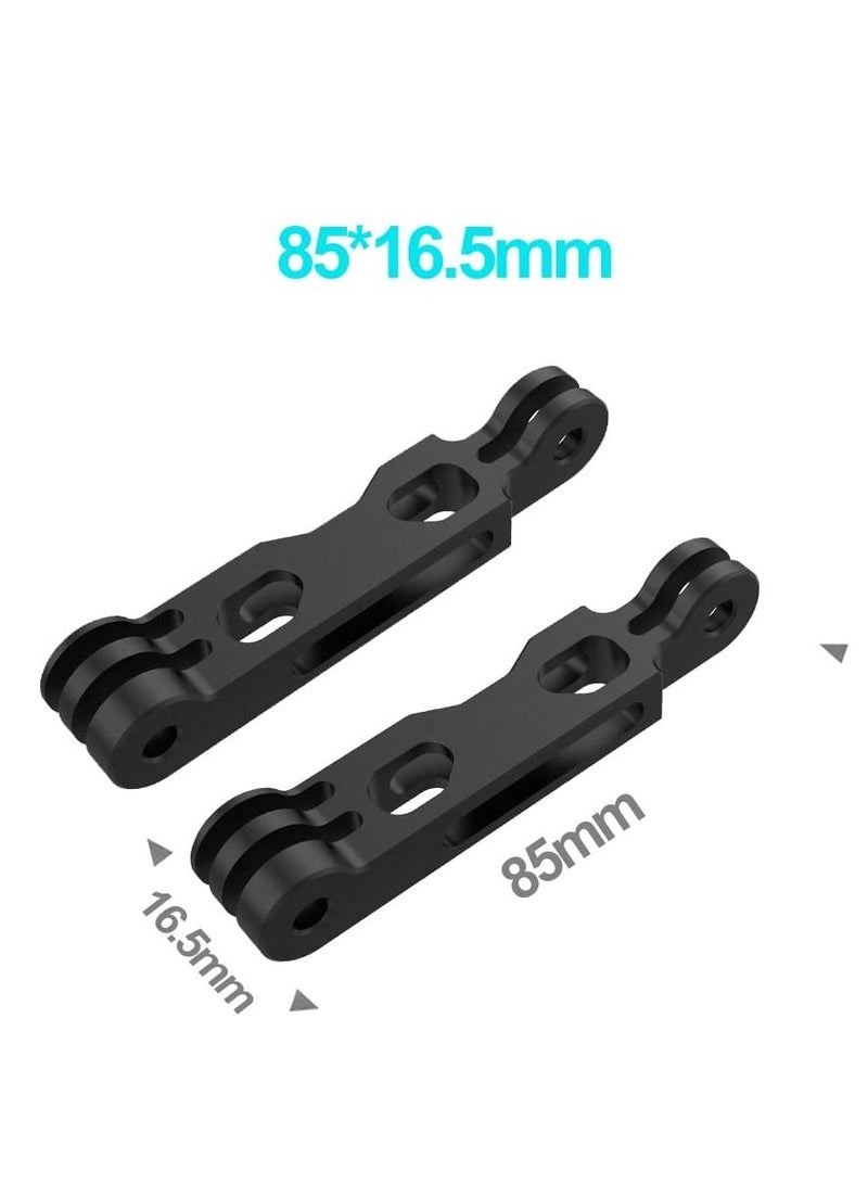 Arm for Action Camera Aluminum Alloy Extension, Tripod Mount Helmet Stick, Which Compatible with GoPro Hero 10/9/8/7/6/5 Black, Insta360 etc