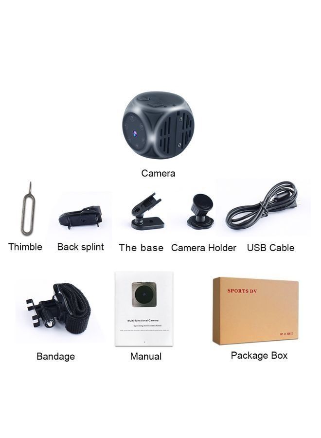 HD Mini Camera Security Sensor Camcorder Wireless Monitor Cam ,Audio Video Recorder Magnetic