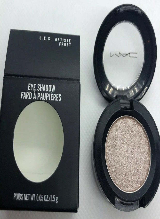 MAC Cosmetics Eye Shadow L.E.S. ARTISTEWARM PEWTER W/ SPARKLE 1.5g