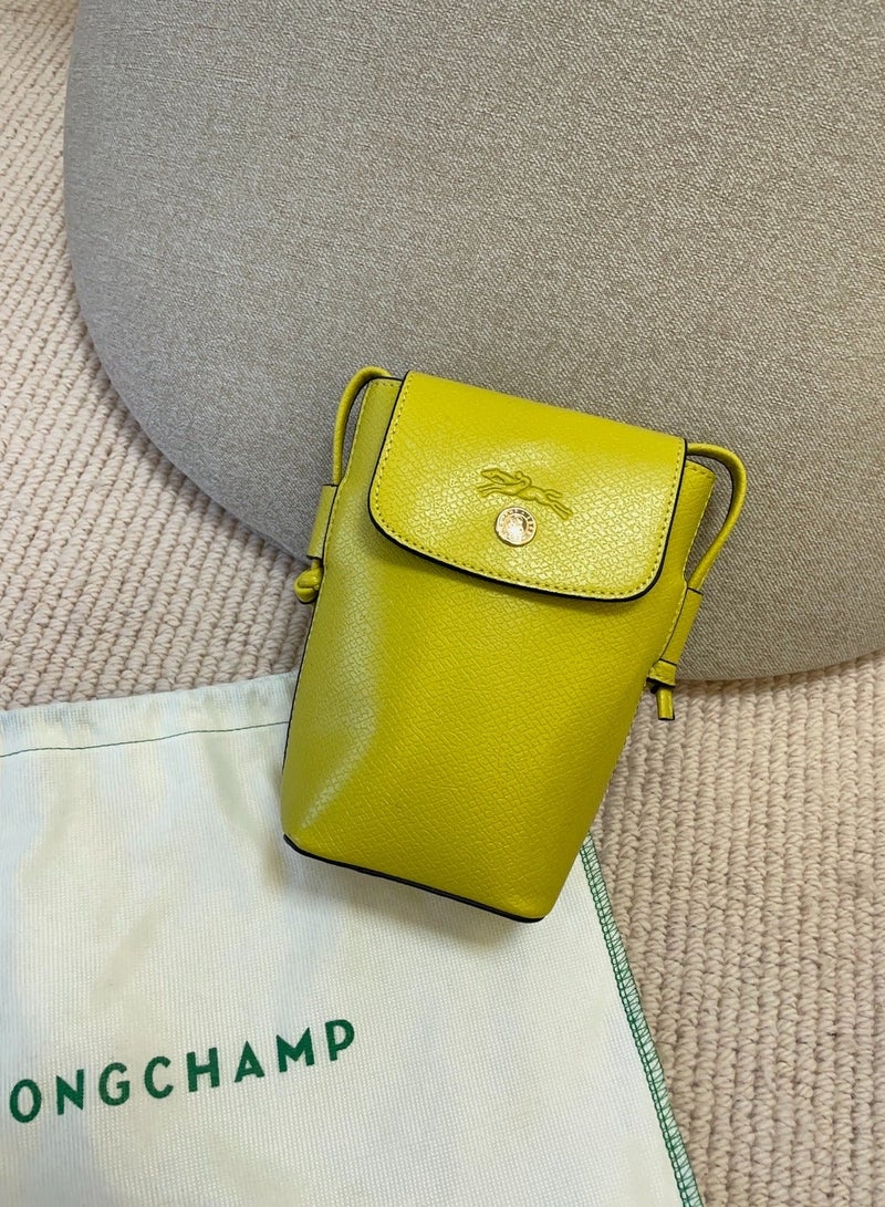 Longchamp bag fashion ladies latest design cell phone bag small square bag leather bag multicolor