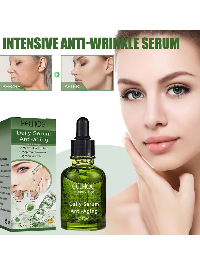 Face Serum, Deep Anti Wrinkle And Anti Aging Serum, Safe And Gentle Collagen Boost Skin Tightening Cream, Moisturizing Hydrating Face Cream For Shrinking Pores Skin Tightening And Removing Wrinkles